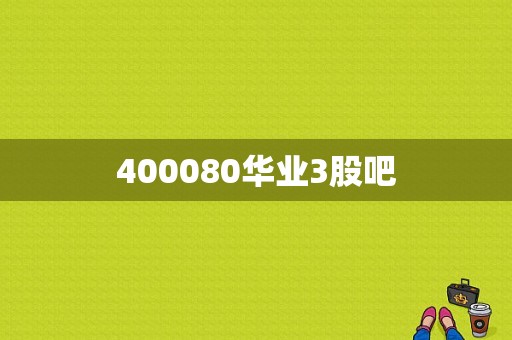 400080华业3股吧